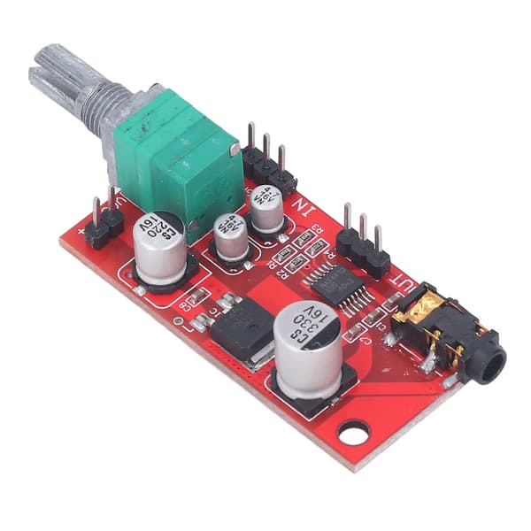 MAX4410 Mini Hörlursförstärkarmodul 3,5 mm Gränssnitt Hörlursförförstärkarbräda DC 3-12V