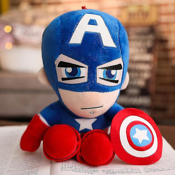 28 cm Marvel Avengers plysjleketøy Batman utstoppede dukker Captain America