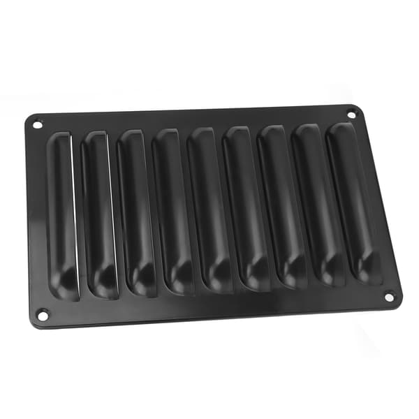RV Grill Ventilationspanel M5 ABS Sort Professionelt Universal Yacht Bus Tilbehør