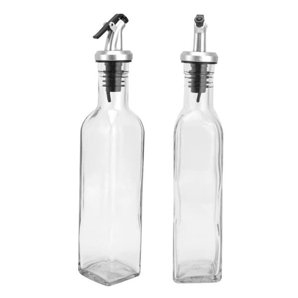 Oliedispenser Glas Spraymalet Plastikolieflaske Sojasovs Eddike Madlavningsvin