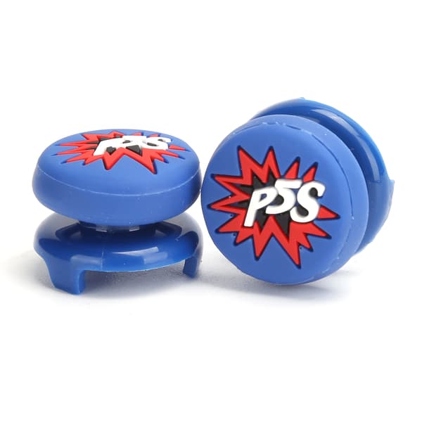 PS4 PS5 Gamepad Typ B Tumgrepp Rocker Caps Plast Joystick Skydd 1 Par