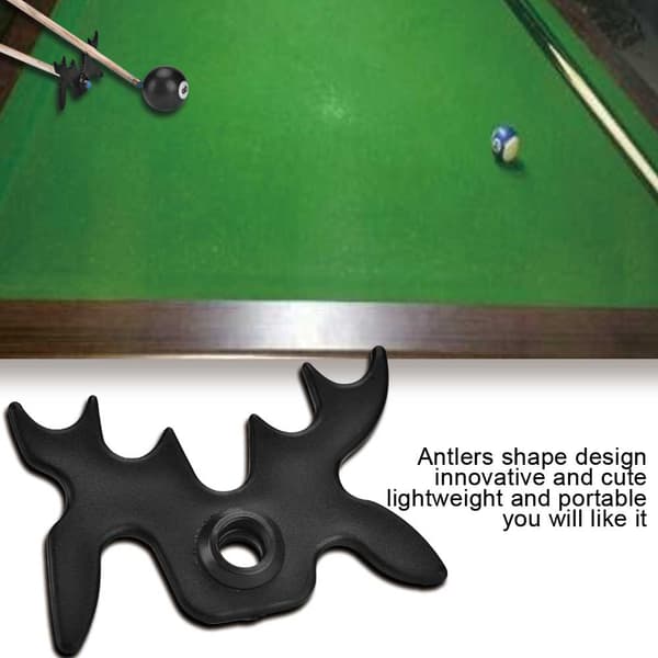 5 stk. Antler Rod Stick Pole Bridge Head Holder Cue Rack til Billard
