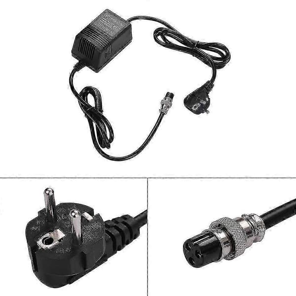 Yamaha mikser erstatningsstrømadapter 17V 420mA med EU-plugg