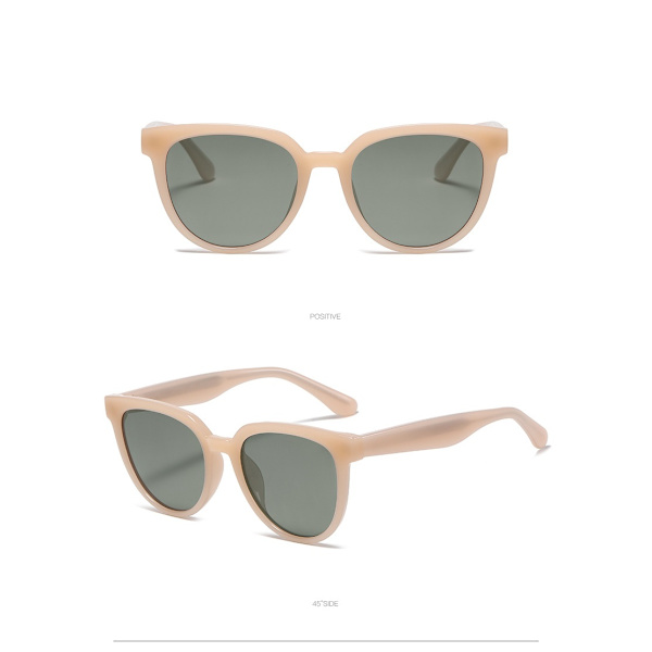 Macaron Aurinkolasit Mukautetut koverat Streetwear Style Aurinkolasit Sun Shade Muoti aurinkolasit (Full Gra