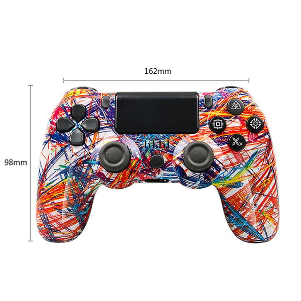 PS4 langaton Bluetooth peliohjain White