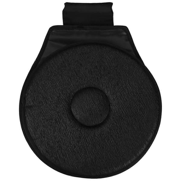 Svingbar setepute til bil for eldre, 360 graders rotasjon bærbar memory foam auto svingbar setepute black