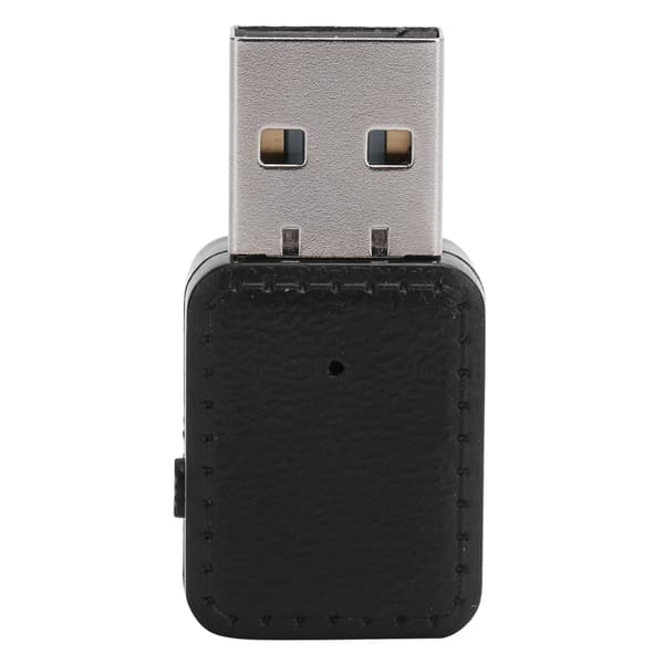 Bluetooth 5.0 Audio Mottaker Sender 2 i 1 USB Høyttaler Musikkadapter Plug and Play