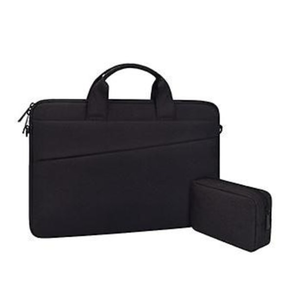 Laptoptaske med vekselstrømsadaptertaske 15.4&#39;&#39;| Sort | 365 X 255 X 25 Mm