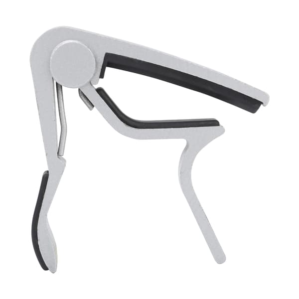 1 st Gitarr Capo 5 st Celluloid Plektrum Zinklegering Stränginstrument Reparationstillbehör Silver