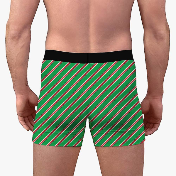 Christmas Men Novelty Boxers Undertøy Underbukser B M