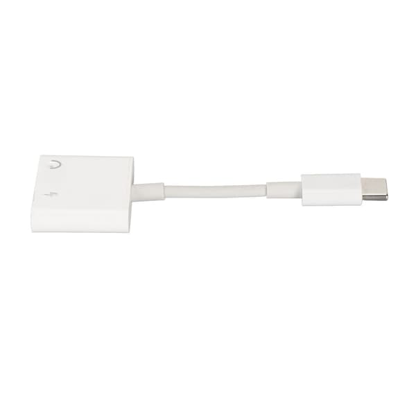USB Type C til 3,5 mm lydadapter med 60W hurtiglading HiFi 7.1 surroundlyd