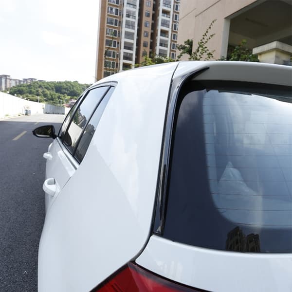 2 STK ABS Bagrude Sidevinge Spoiler til Volkswagen Golf 7 2014-2019