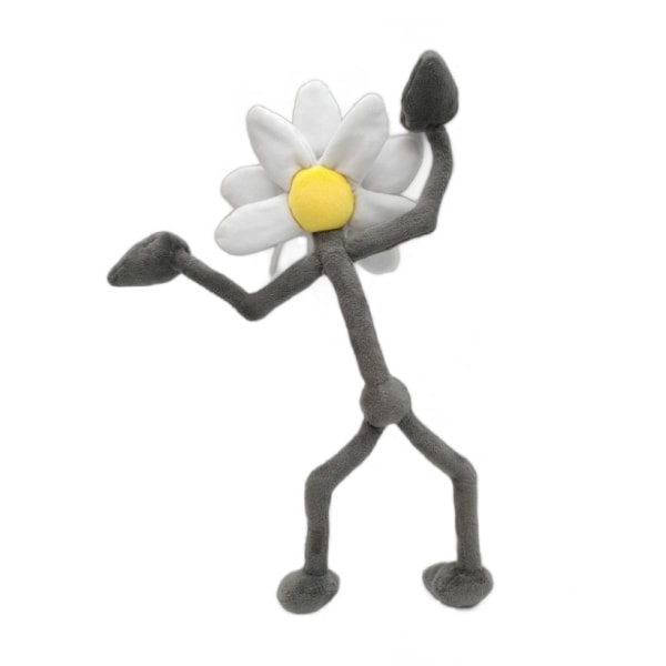 bobby omkring solsikke larve plys legetøj white sunflower