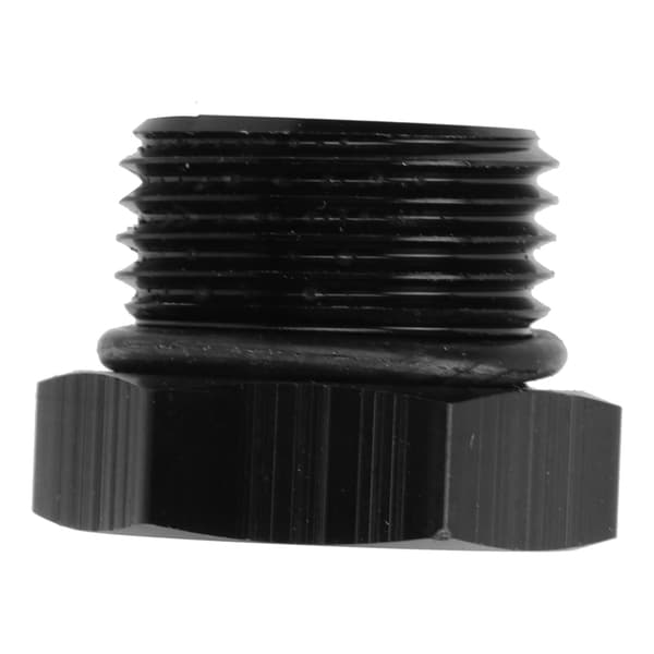 AN8 Han Stål Blindprop Adapter Fitting 4000 PSI Sort Universal Køretøj