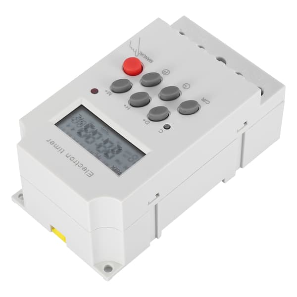 KG316T II 30A Digital Timer Bryter Programmerbar Elektronisk Tidsstyring AC DC 24V