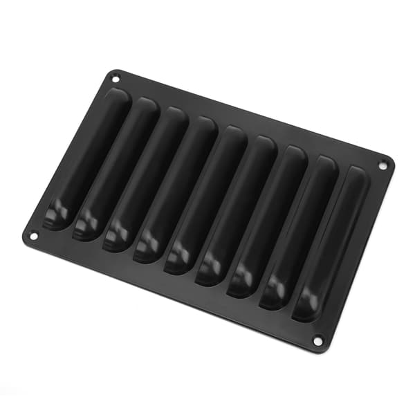 RV Grill Ventilationspanel M5 ABS Sort Professionelt Universal Yacht Bus Tilbehør