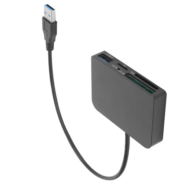 Monitoiminen muistikorttisovitin USB-lukija Windows OS X Linuxille
