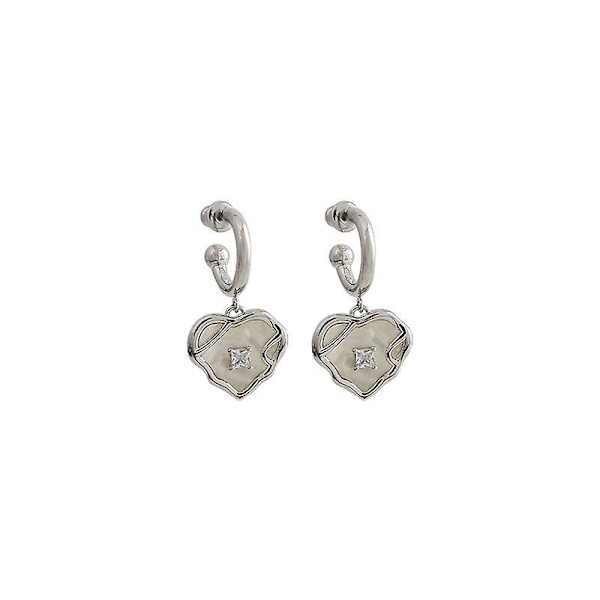 Ørering Heart Stud Fashion smykker Ac7239 C241