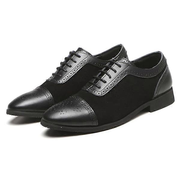 Business-skinnsko for menn Black EU 39