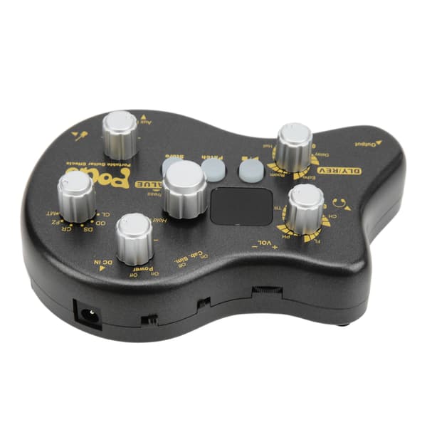 Gitarr Multi Effekt Processor Pedal med POGO Delay Reverb Distortion EU-kontakt 100 240V