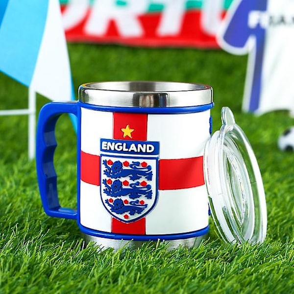 2022 World Football Mugs Vannkopper Vinkopper Kaffekopper England