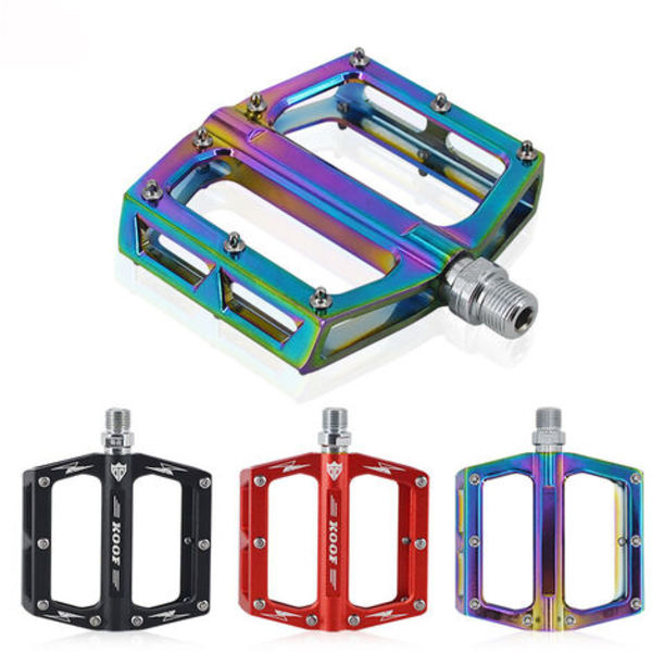 Cykelpedaler, universelle MTB-pedaler Holdbare skridsikre bred platform mountainbikepedaler til mountainbike foldevej