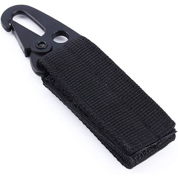Vyön karbiinihaka, vyönpidike Molle Tactical Clip -karabiinilla retkeilyyn, retkeilyyn, matkustamiseen