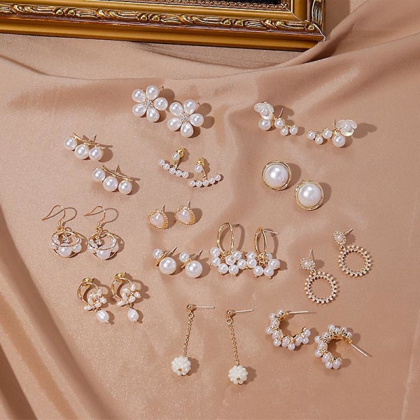 Ørering Pearl Metallic Element Girls&#39; Modesmykker Ac3658 A157