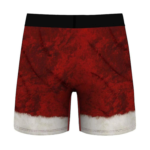 Christmas Boxers Trosor Herr Xmas Underkläder Kalsonger F 2XL