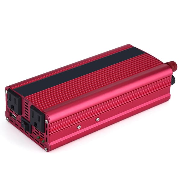 2000W 12V DC til 110V AC Bil Power Inverter med USB Oplader Adapter