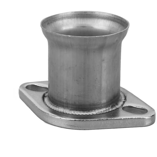 2 Bolter Eksosflens 3in til 2.5in Rustfritt Stål Turbo Downpipe Adapter