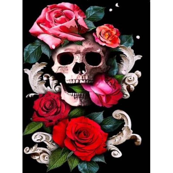 Bone Series gør-det-selv diamantmaling (20*30 cm) F