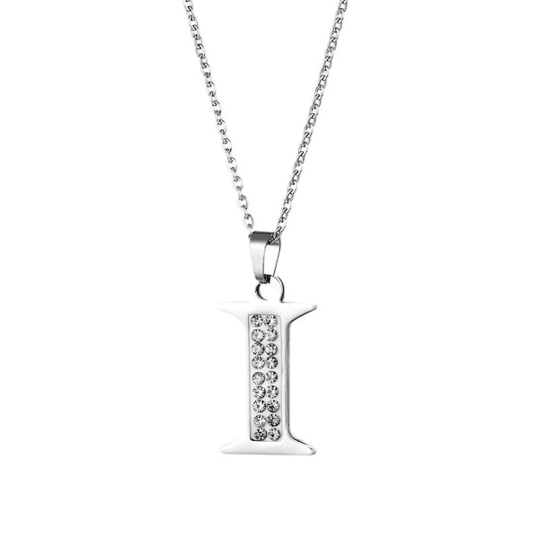 Halsband med 26 bokstäver Diamant Modeaccessoarer Presenter till älskarens flickvän