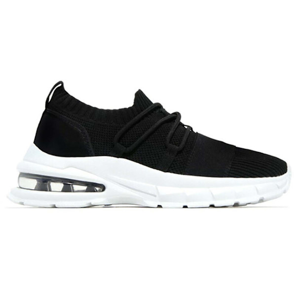 Dam Jogging Sport Sneakers Sneakers Sock Skor Black 39