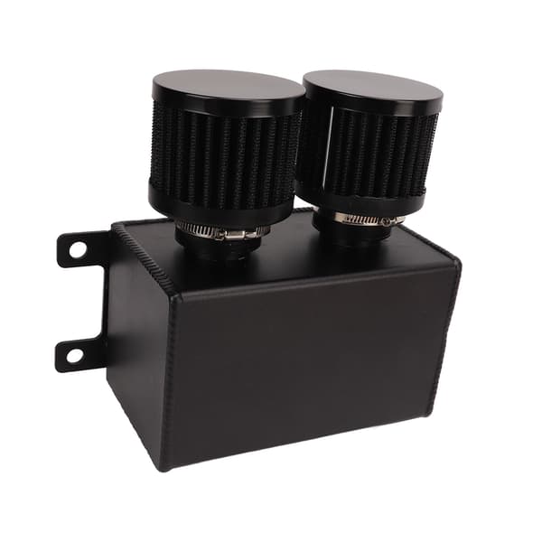 1200 ml Twin Baffle Dual Filter Oljefångstburkssats
