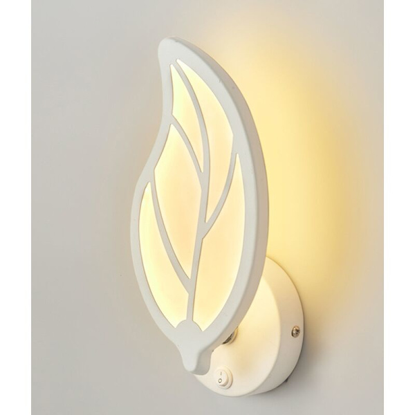 Gult ljus modern vägglampa enkel kreativ personlighet LED sänglampa vägglampa vardagsrum hall dekoration vägglampa