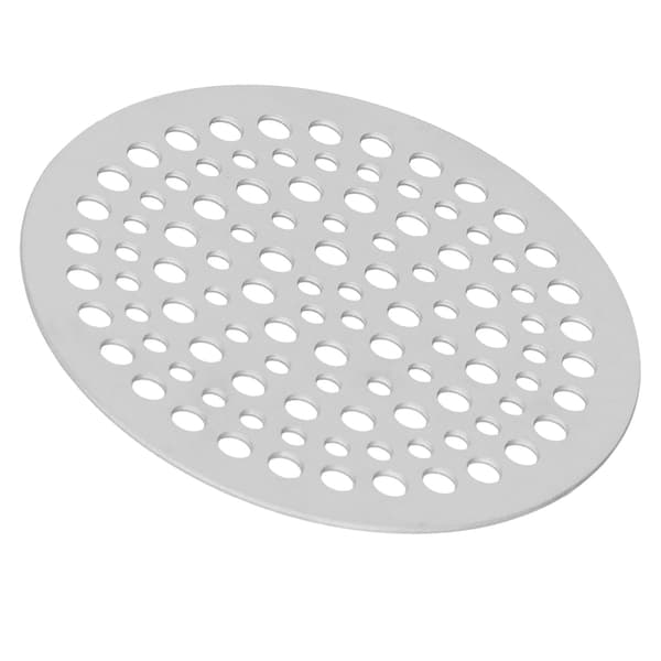 Rund gulvslukfilter i rustfritt stål, anti-blokkerende dusjsil, 68 mm