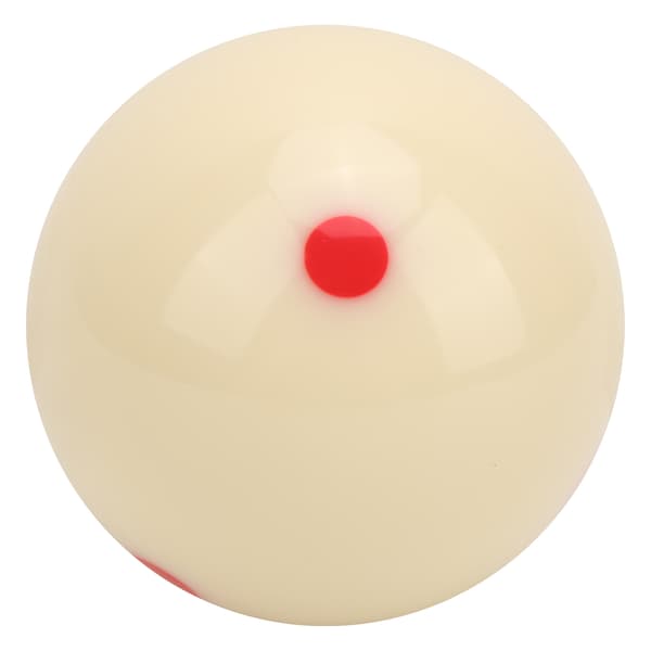 Standard træningskøbold til pool - 57,2 mm Red Dot Practice Billardtilbehør