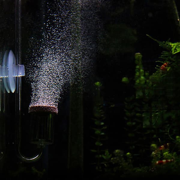 Akryl Akvarium CO2 Bubbelräknare Fisk Tank Vattenväxt Atomizer Diffuser
