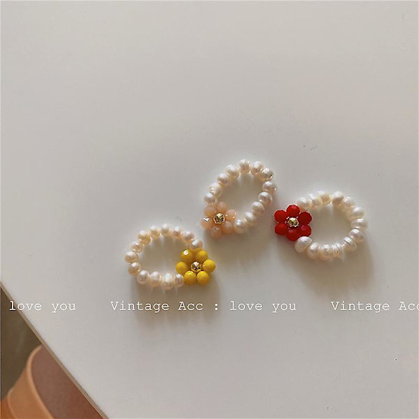 Sormus Vintage Flower Stud Girls&#39; Muotikorut Ac2262