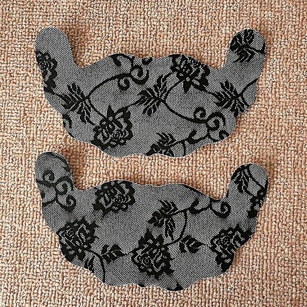 Pitsi Invisible Bran Teipit Cover Pasties Black - E Cup