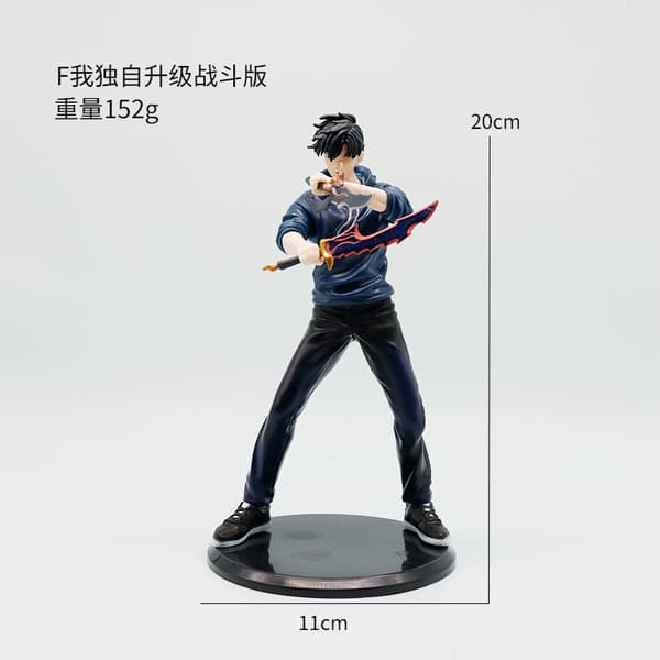 Opgraderbar Shadow King Anime Statue Model Spil Jaegerit Mech Hånd Actionfigur 21cm G