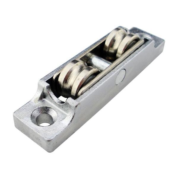 12 mm metallaksler for glidende vindushjul Dobbelhjulsskive