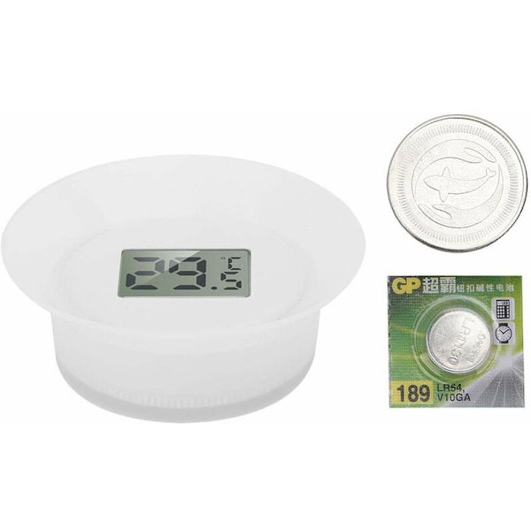 Elektronisk termometer akvarium akvarium inomhus termometer akvarium dubbla användningsområden