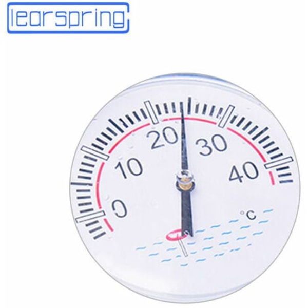 Däck Flytande Pool Termometer Stort Runt Huvud Flytande Vatten Detektering Vatten Termometer Temperatur Tester