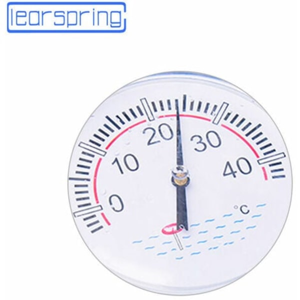 Dekk flytende svømmebasseng termometer stort rundt hode flytende vann deteksjon Vann termometer temperatur tester