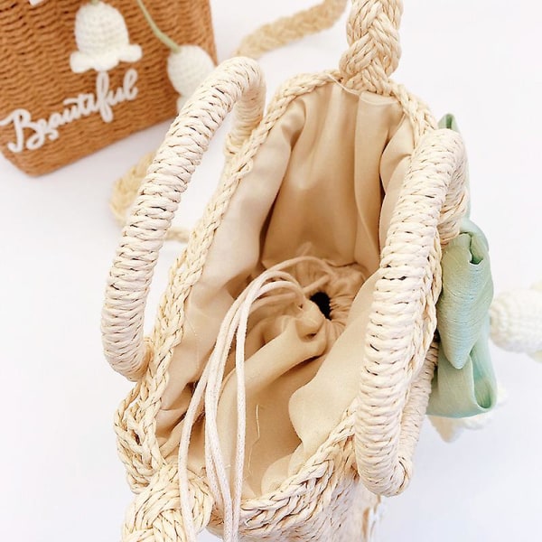 Summer Beach Bag, handgjord väska Damhandväska B15xh20xl7.5(cm) c122