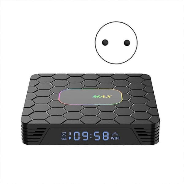 Android 14 TV-boks R69Max EU-stik multicolor