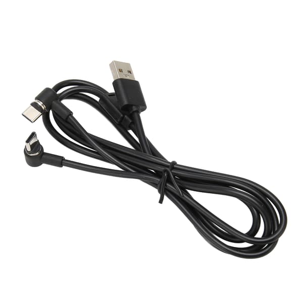 Magnetisk USB C Opladerkabel 90 Grader Dobbelt 2 i 1 Controller Oplader til PS5 PS VR2 Nintendo Switch