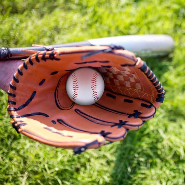 Vit PVC Baseboll Träning 9 Tum